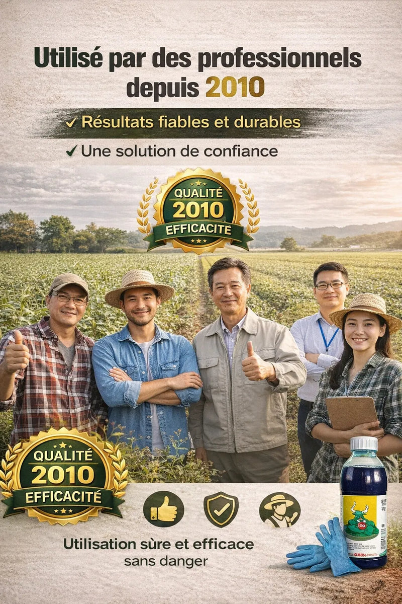 Herbicide Glufosinate à haute concentration