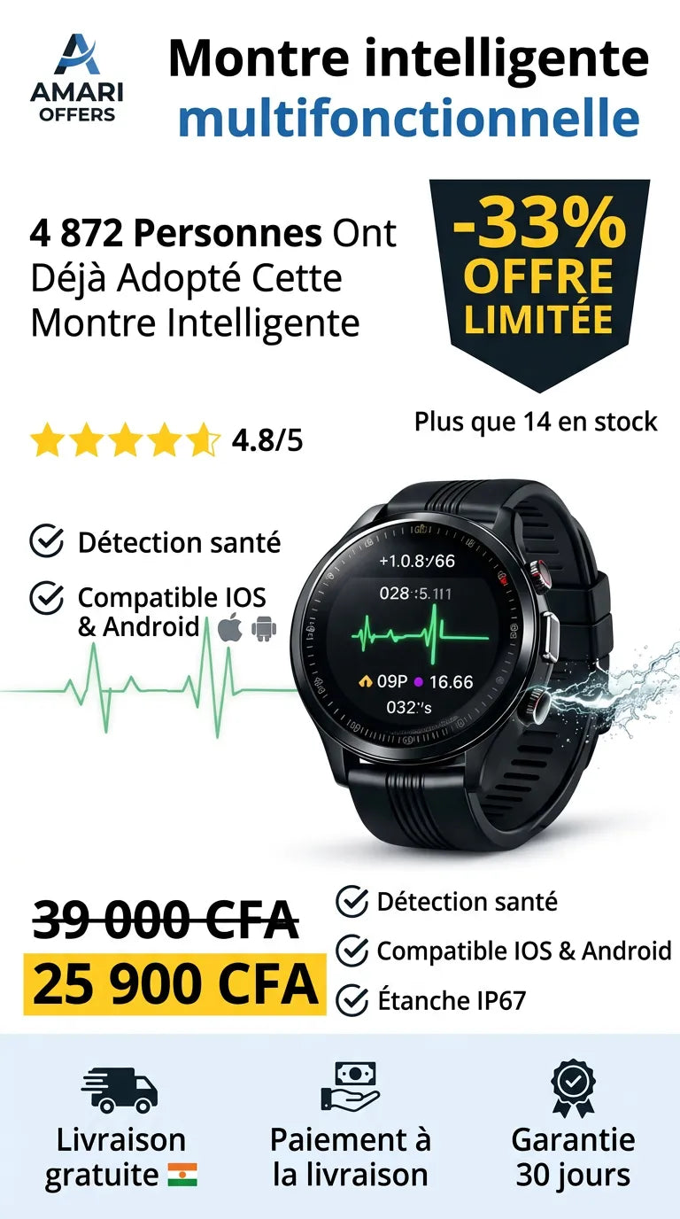 Montre intelligente multifonctionnelle-V1